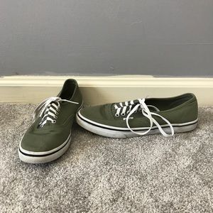 Olive green vans